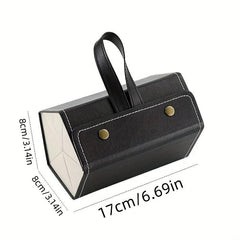 5 Slots Travel Glasses Case Foldable Storage Organizer