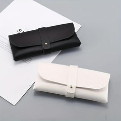 Litchi Embossed Glasses Bag PU Leather Sunglasses Case
