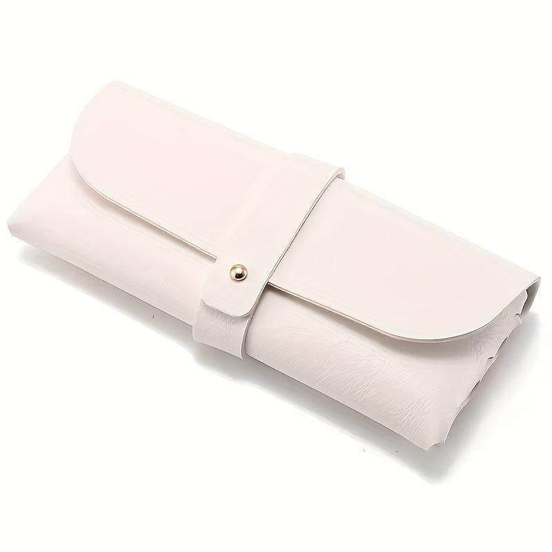 Litchi Embossed Glasses Bag PU Leather Sunglasses Case