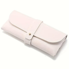 Litchi Embossed Glasses Bag PU Leather Sunglasses Case