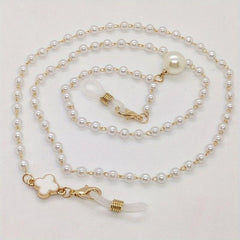 Clover Decor Beaded Glasses Chain Eyeglasses Lanyard Strap