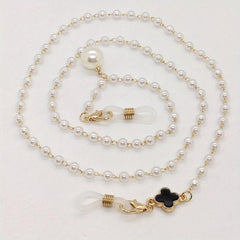 Clover Decor Beaded Glasses Chain Eyeglasses Lanyard Strap