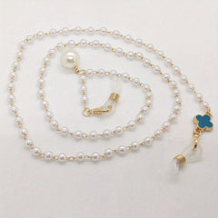 Clover Decor Beaded Glasses Chain Eyeglasses Lanyard Strap