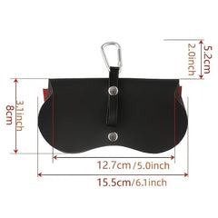Cartoon Owl Rabbit Demon Glasses Bag PU Leather Sunglasses Pouch