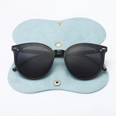 Cartoon Owl Rabbit Demon Glasses Bag PU Leather Sunglasses Pouch