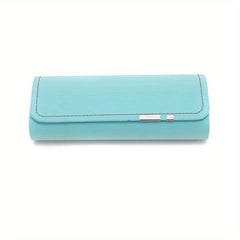 Hard Shell Eyeglass Case Magnetic Closure Portable Glasses Storage Case