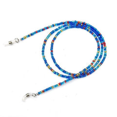 Rainbow Crystal Bead Glasses Chain Nerd Eyeglasses Chain