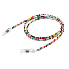 Rainbow Crystal Bead Glasses Chain Nerd Eyeglasses Chain