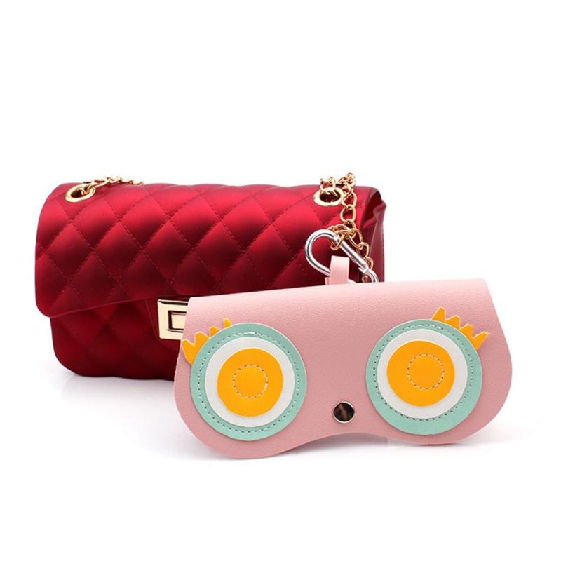 Cartoon Daisy Animal Glasses Pouch Cover Sunglasses Bag
