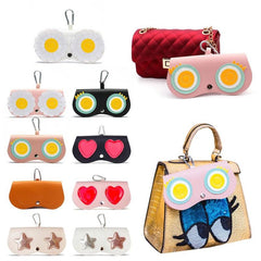 Cartoon Daisy Animal Glasses Pouch Cover Sunglasses Bag