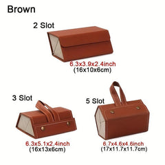 Travel Sunglasses Organizer Folding Eyeglasses Storage Case Box