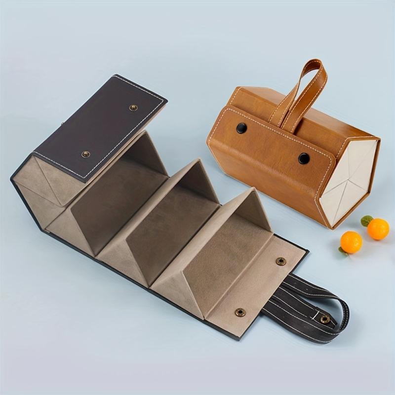 Travel Sunglasses Organizer Folding Eyeglasses Storage Case Box