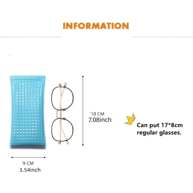 Portable Sunglasses Case Set PU Fashion Lightweight