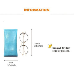 Portable Sunglasses Case Set PU Fashion Lightweight
