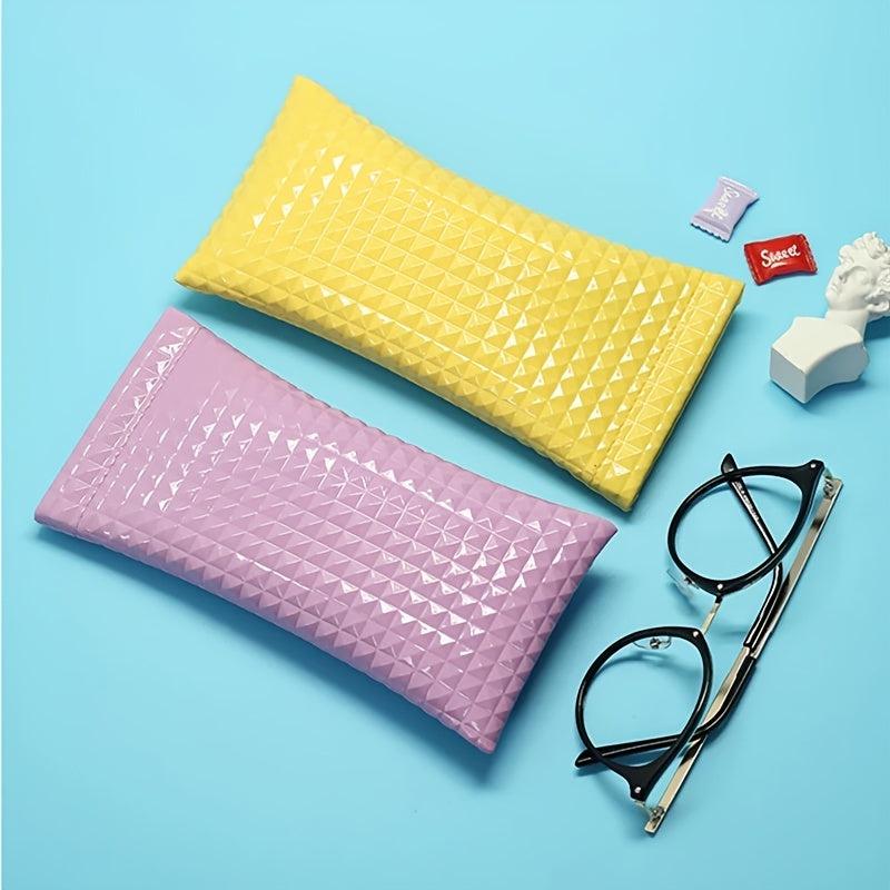 Portable Sunglasses Case Set PU Fashion Lightweight