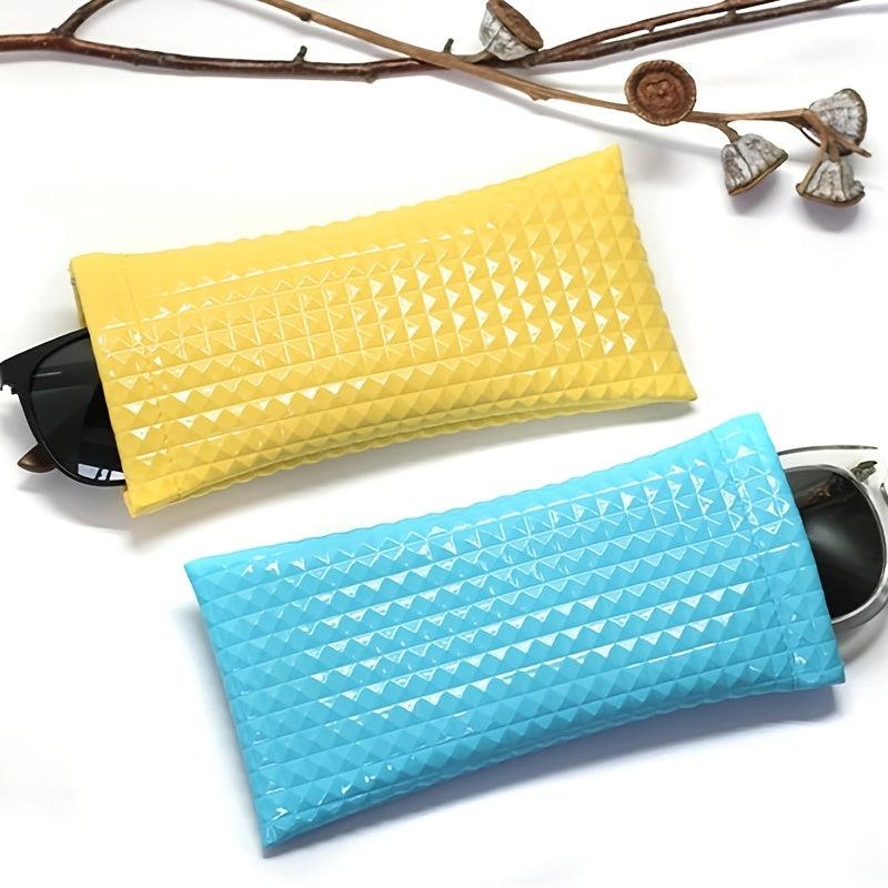 Portable Sunglasses Case Set PU Fashion Lightweight