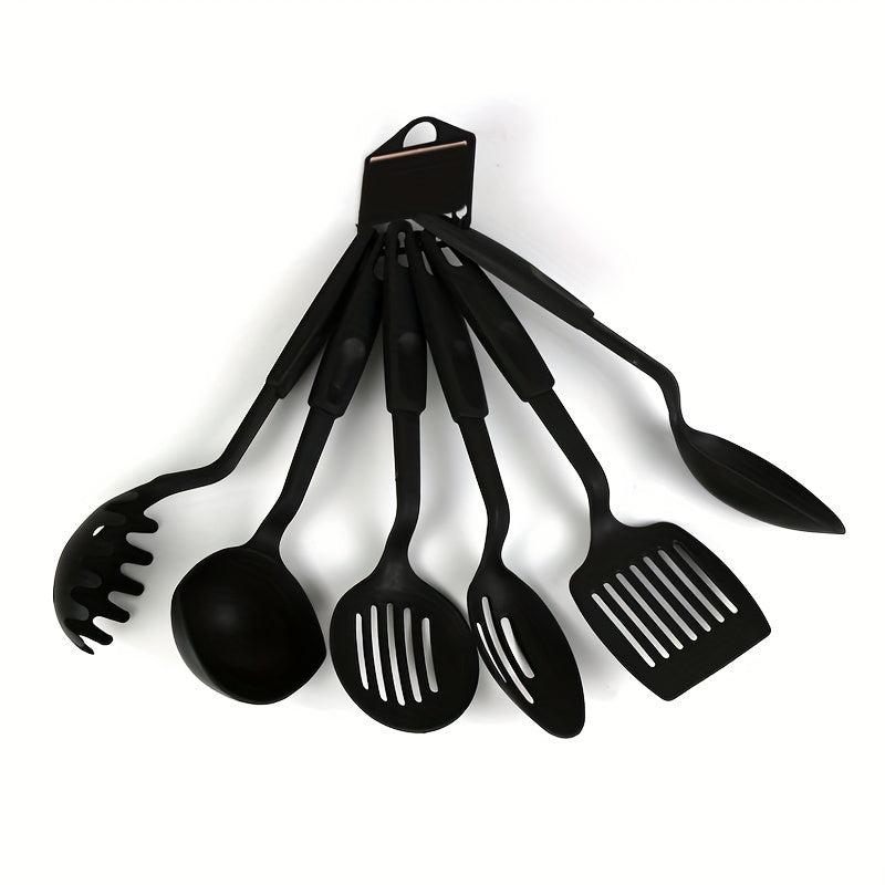 6pcs Non Stick Silicone Utensil Set Easy Cooking Safe Durable