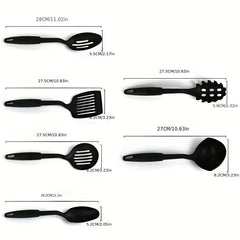 6pcs Non Stick Silicone Utensil Set Easy Cooking Safe Durable