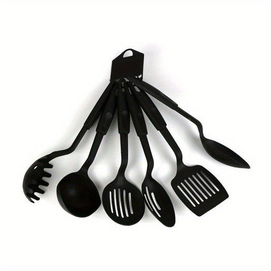 6pcs Non Stick Silicone Utensil Set Easy Cooking Safe Durable