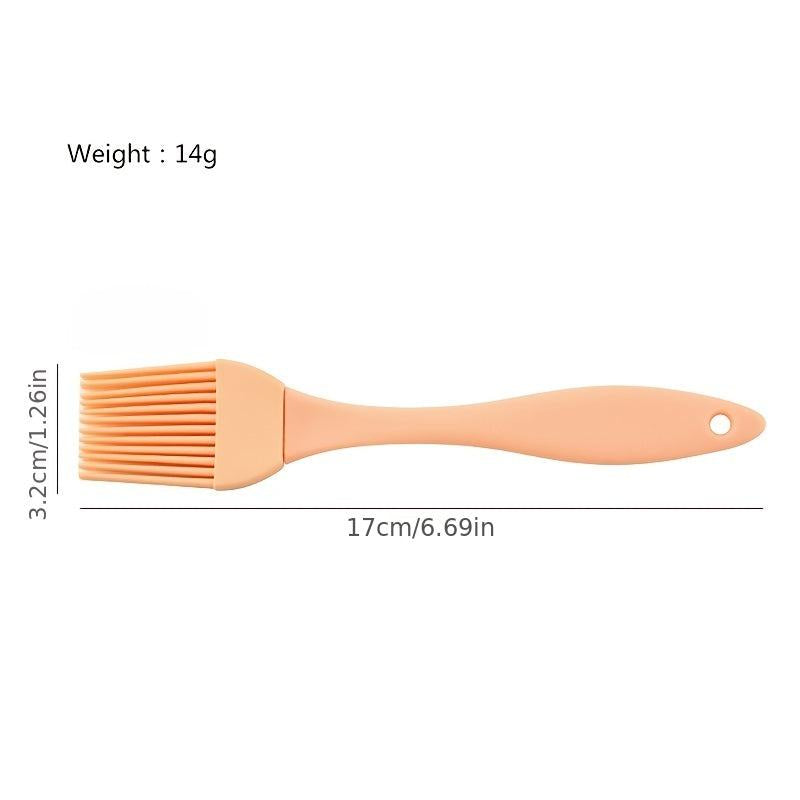 1pc Silicone Brush Seasoning Brush Kitchen Food Dishcloth Barbecue Brush