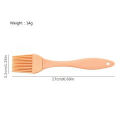 1pc Silicone Brush Seasoning Brush Kitchen Food Dishcloth Barbecue Brush