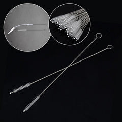 10pcs Stainless Steel Bottle Brushes Soft Bristle Set for Kitchen