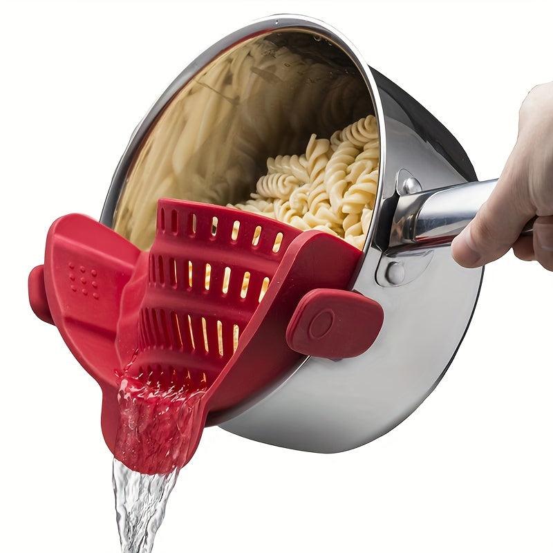 Adjustable Silicone Pot Strainer & Pasta Strainer