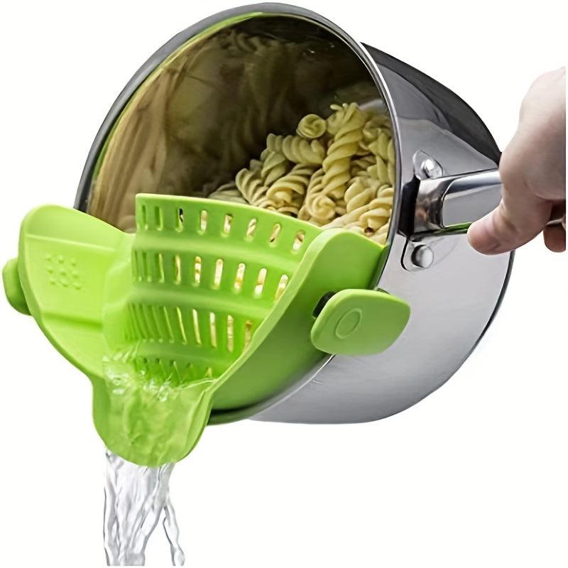 Adjustable Silicone Pot Strainer & Pasta Strainer