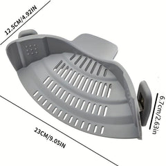 Adjustable Silicone Pot Strainer & Pasta Strainer