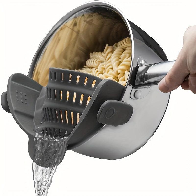 Adjustable Silicone Pot Strainer & Pasta Strainer