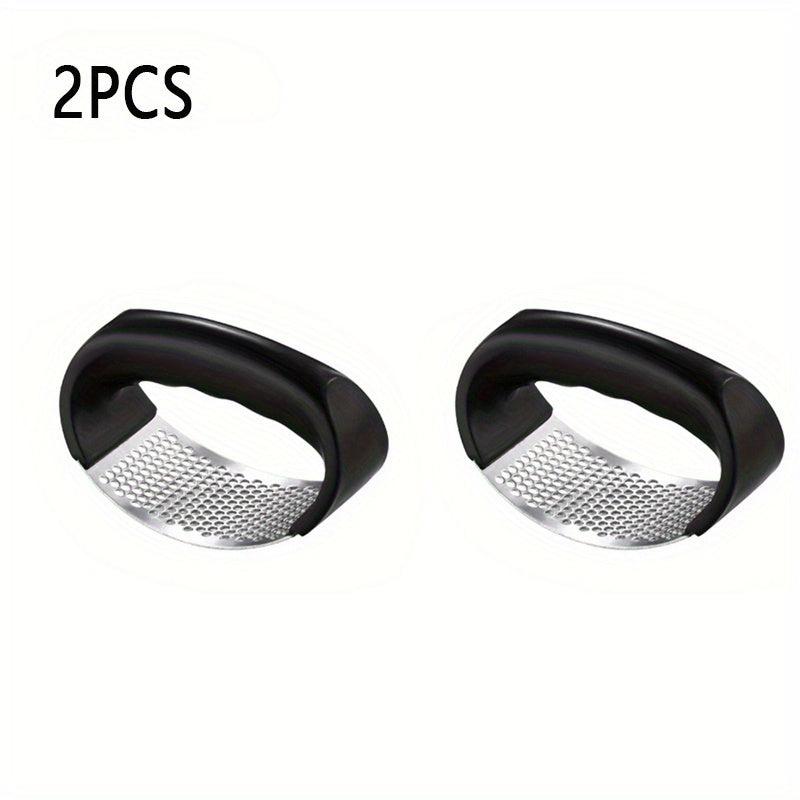 Stainless Steel Garlic Press Rocker Metal Garlic Mincer