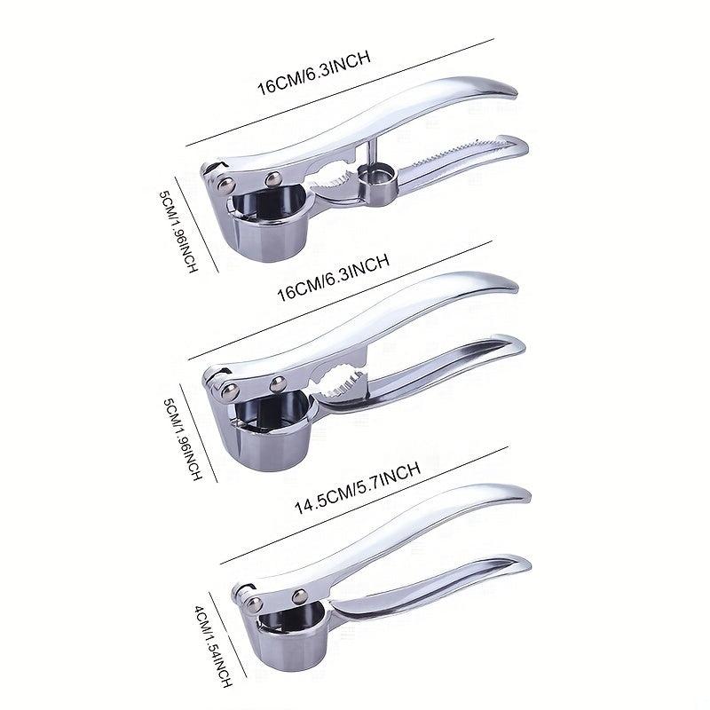 Stainless Steel Garlic Press Kitchen Tool