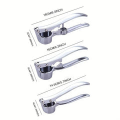Stainless Steel Garlic Press Kitchen Tool