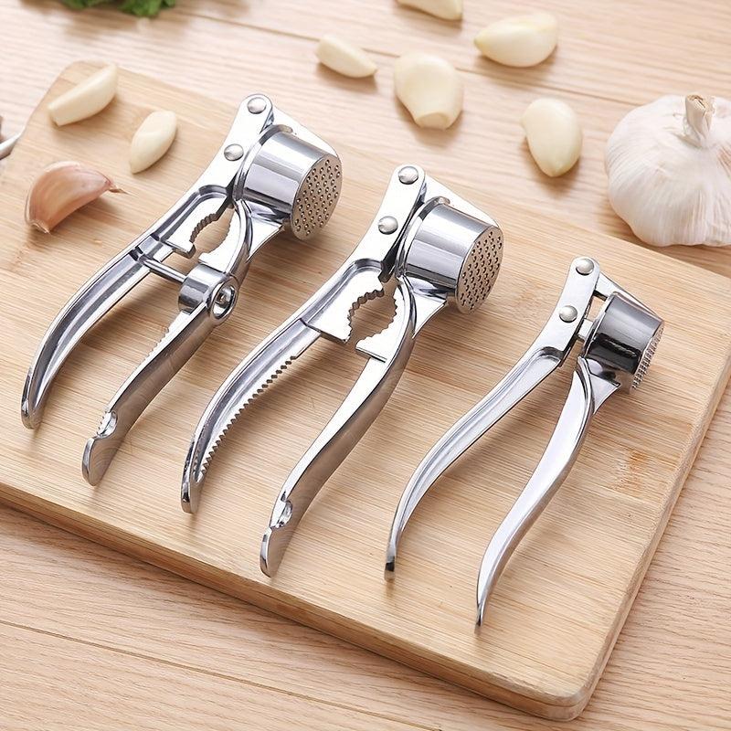 Stainless Steel Garlic Press Kitchen Tool