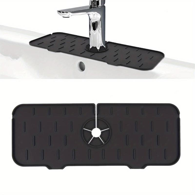 Silicone Sink Splash Guard Faucet Mat - Kitchen and Bathroom