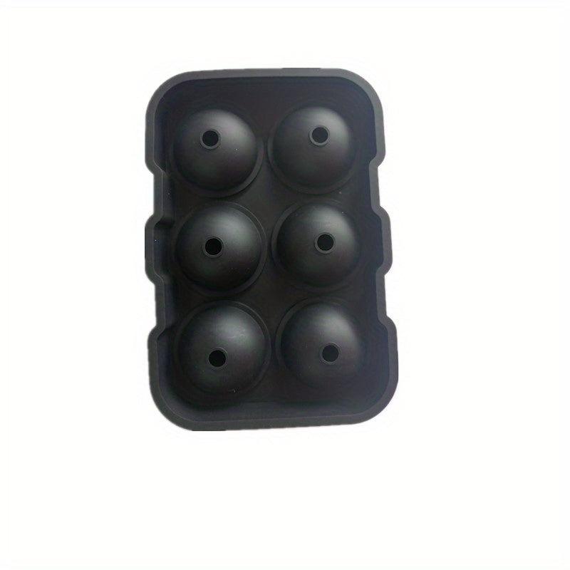 Large 6 Balls Ice Mold Silicone Ice Tray