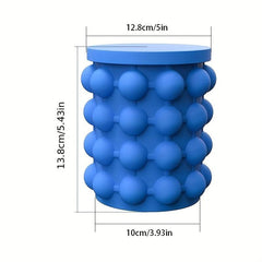 Plastic Ice Bucket Quick Cold Preservation Ice Maker Wine Containers