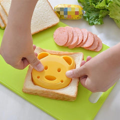 Little Bear Shape Sandwich Mold Bread Maker DIY Mold Kitchen Accessories
