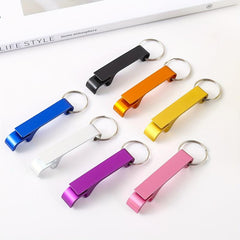 Mini Portable Beer Bottle Opener Keychain Aluminum Alloy Beverage Opener