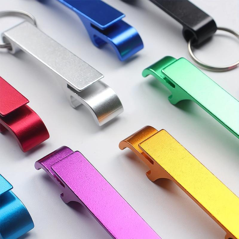 Mini Portable Beer Bottle Opener Keychain Aluminum Alloy Beverage Opener