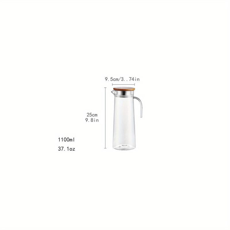 1pc Water Pitcher With Lid 37 1oz 54 1oz Heavy Duty Drink Picher
