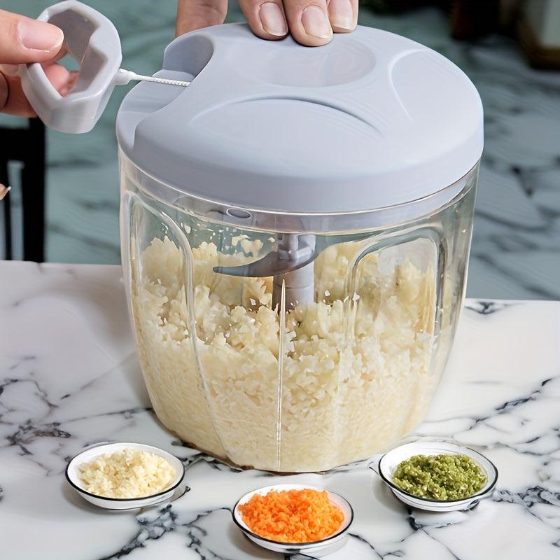 Manual Vegetable Cutter Garlic Masher Fruit Crusher Kitchen Tool