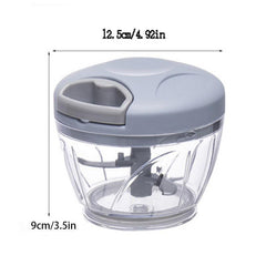 Manual Vegetable Cutter Garlic Masher Fruit Crusher Kitchen Tool