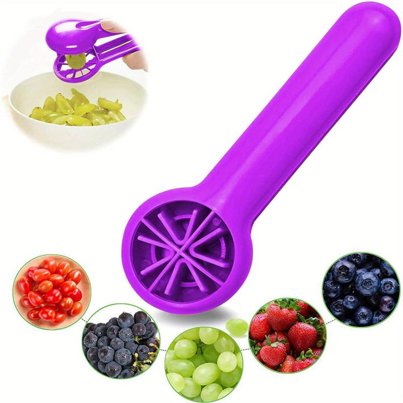 1pc Green Tomato Strawberry Cutter - No Blade