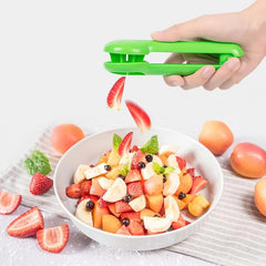 1pc Green Tomato Strawberry Cutter - No Blade