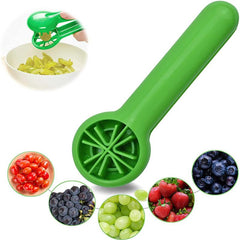 1pc Green Tomato Strawberry Cutter - No Blade