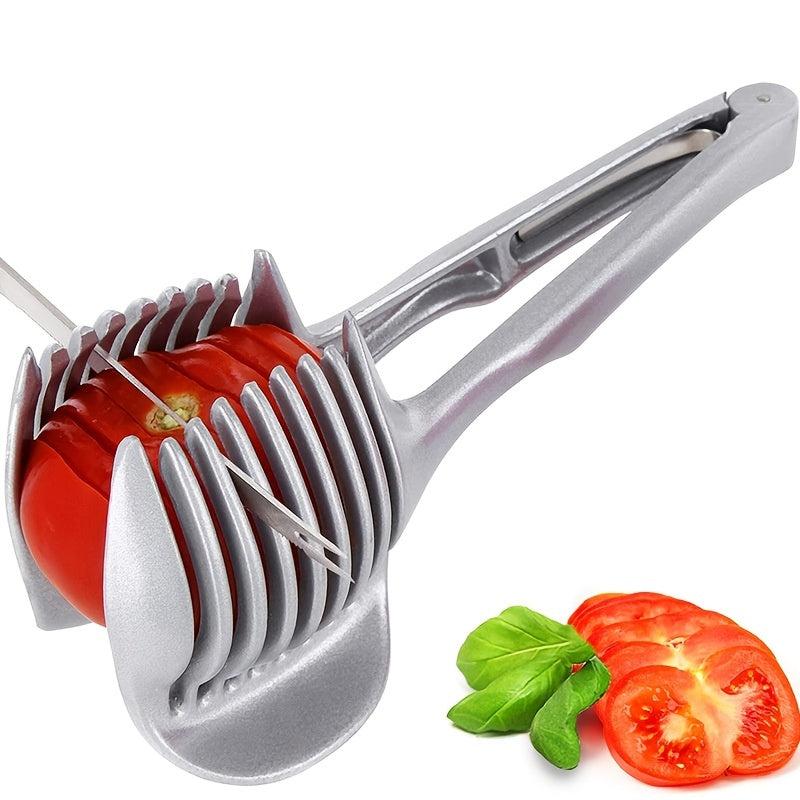 Stainless Steel Tomato Lemon Slicer Holder