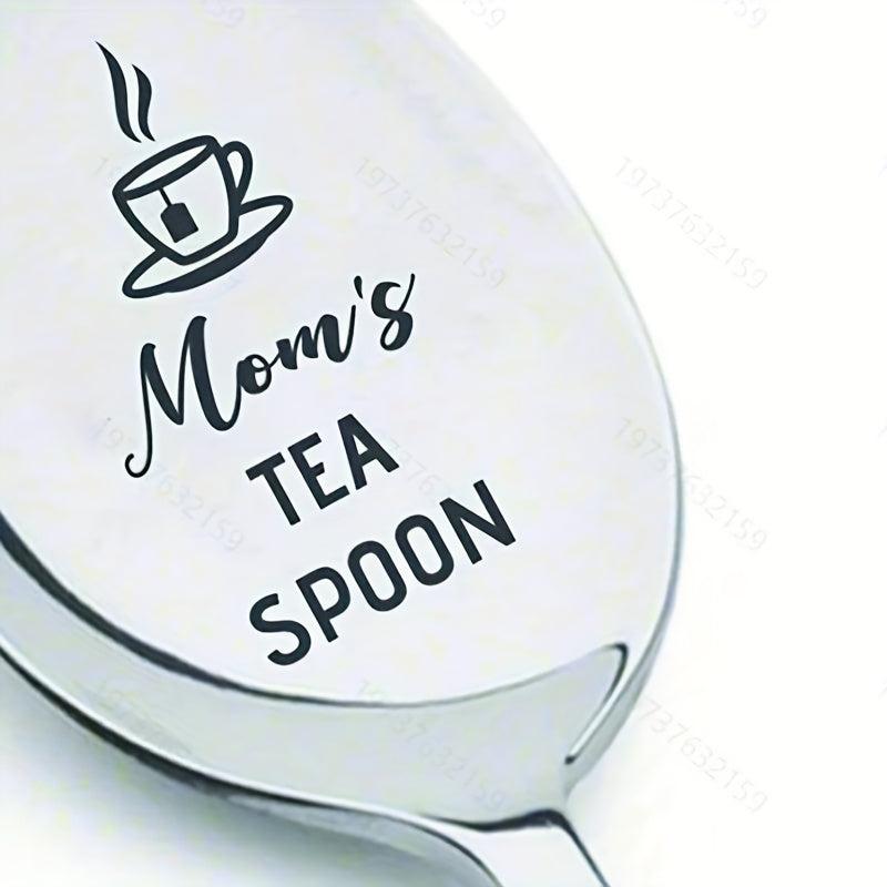 Mom's Tea Spoon Mother's Gift Mom Birthday Unique Christmas Gift