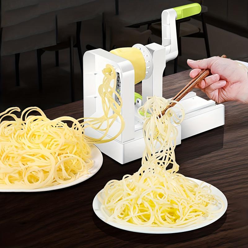 Manual Vegetable Spiralizer Zucchini Noodle Maker Multifunctional Slicer Grater