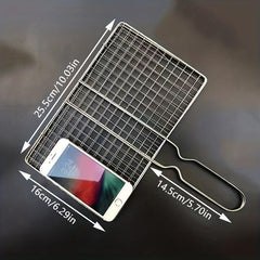 Stainless Steel BBQ Mesh Clip Grid - Outdoor Barbecue Tools